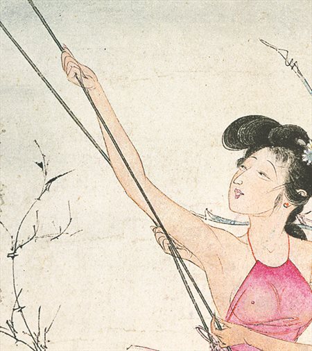 辽宁-胡也佛的仕女画和最知名的金瓶梅秘戏图